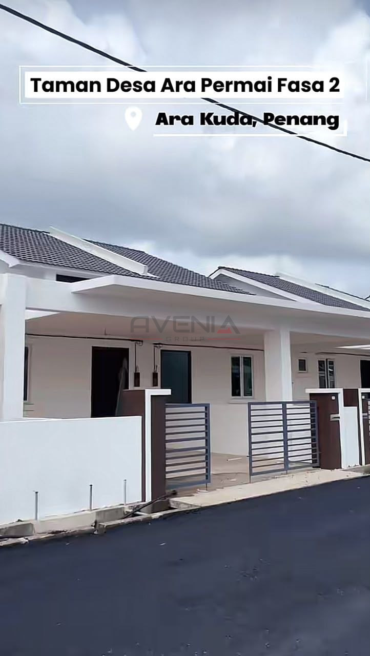 TAMAN DESA ARA PERMAI (ARA KUDA) 📍 | TERES SETINGKAT | CASHBACK RM35,000 | ZERO DEPOSIT | BOOKING 1K