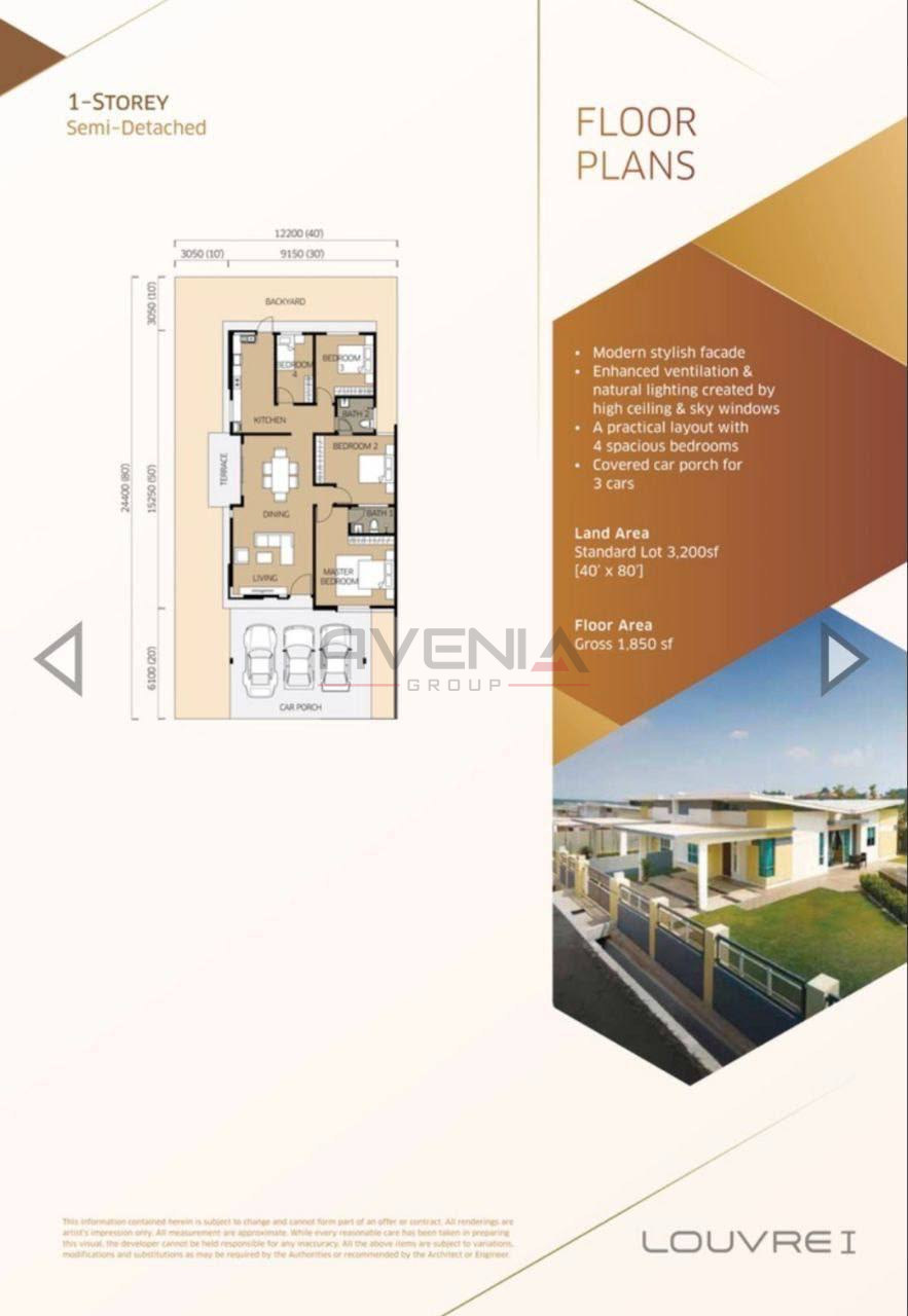 SUNGAI PETANI 📍 | GUARDED | SEMI-D SETINGKAT | CASHBACK RM100,000 | ZERO DEPOSIT | BOOKING 1K 23